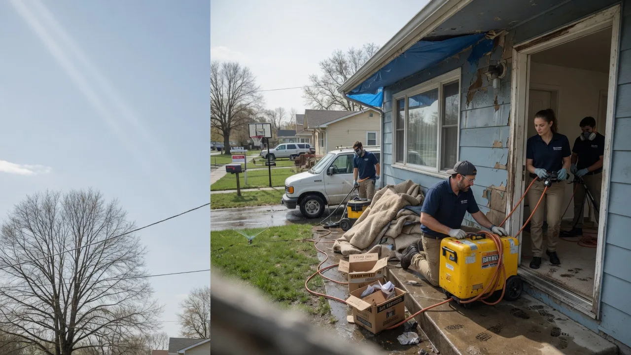 Basement Flood Cleanup in Henning, MN near me